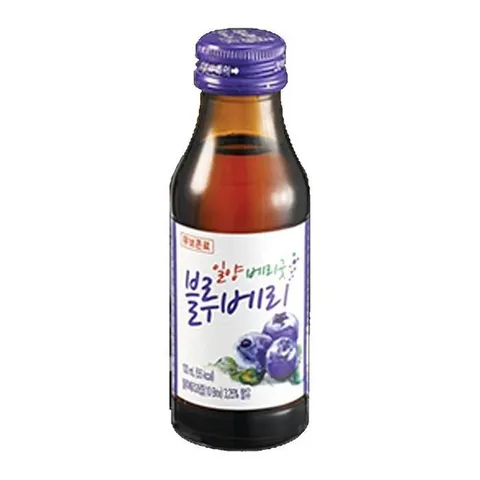 일양약품 베리굿 블루베리 100ml x 20병 블루베리 과일 병음료 주스