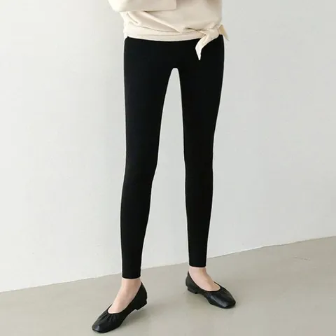 타임 피치 10부 레깅스 3color  가을 겨울용  빅사이즈 FREE4XL  신축성 좋음  후라이스 피치