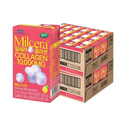 셀렉스 밀크세라마이드 콜라겐 10000 드링크 125ML 24팩 x 2박스 (총 48팩)