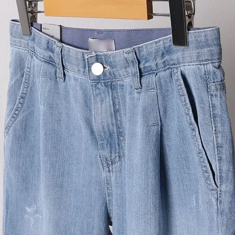 데님 여성 마담옷 5부 빅사이즈미시옷 305D (WFK2H4S)