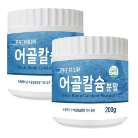 [단비] 큰나무 프리미엄 어골캄슐 분말 200g x 2통