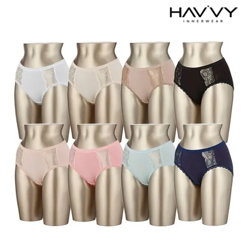 노라인 인견 팬티 B형 8종 패키지