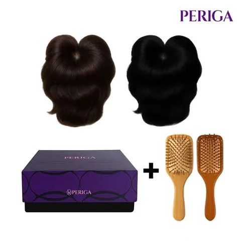 페리가  인모 정수리 볼륨 펌가발