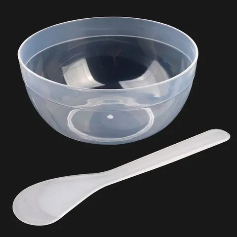 미용 재료 반죽 용기 투명 혼합 염색 미용팩 머드팩 (WFGDZMP)