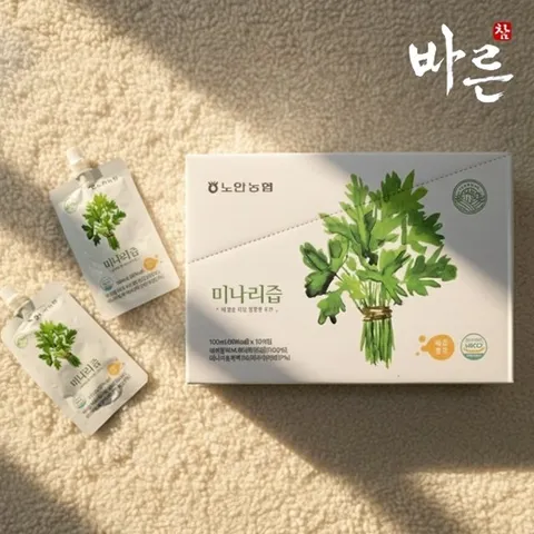 [씨유웰] 참바른 클린밸런스 배미나리즙 파우치 선물세트(20포)
