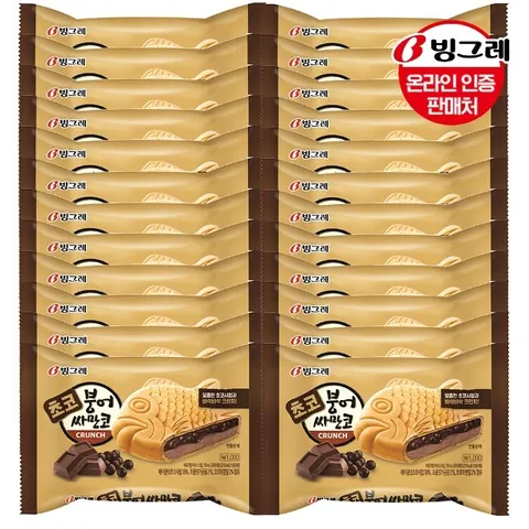 빙그레 초코 붕어싸만코 24개