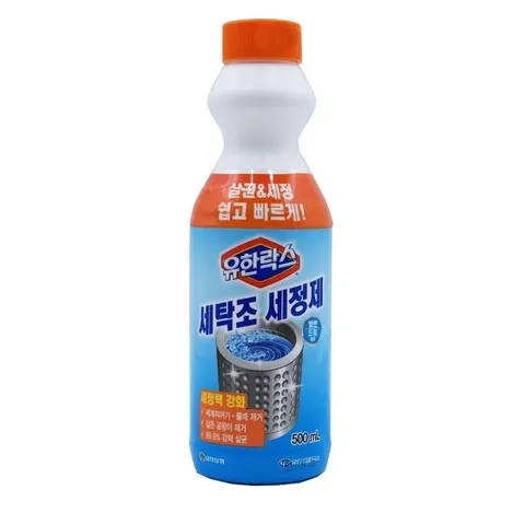 500ml 일반세탁기 드럼용액체세제 세탁기전용세정제 (WFK0N64)