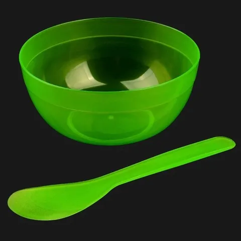 미용 재료 반죽 용기 녹색 혼합 염색 미용팩 머드팩 (WFGDZMS)