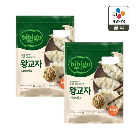 비비고 왕교자 1.05kg 1+1개