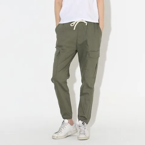 고품질 린넨팬츠 조거팬츠카고바지 프리미엄 220352 (WFJTEEP)