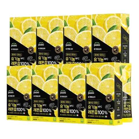팔레오 유기농 레몬즙100 14포 8박스 112개