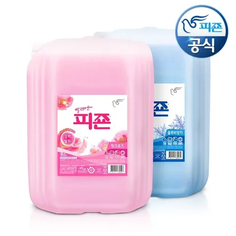 [피죤공식] 피죤 대용량 섬유유연제 2종향 18L