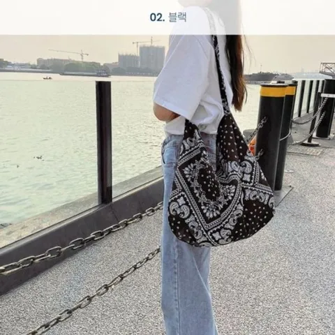 데일리백 데일리 공효진백 캐주얼백 반다나 에코 (WFIL4TG)