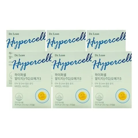 닥터린 하이퍼셀 알티지 오메가3 1202mg x 30캡슐 x 6박스