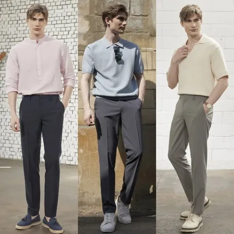 [워모] 25SS 컴포트 썸머 슬랙스 3종