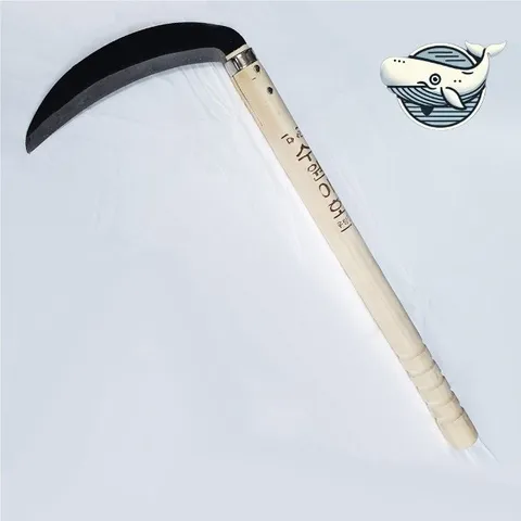 수원 일반낫 나무 손잡이 농기구 풀베기 용도 (WFHMH3I)