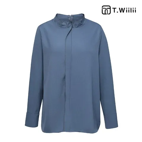 [트윌리]피오니블라우스 블루