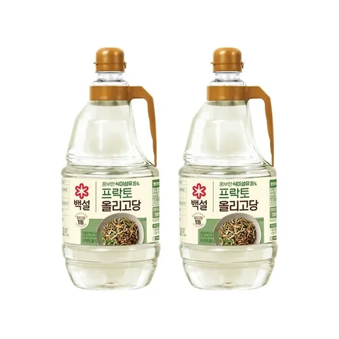 백설 프락토 올리고당 2.45kg x2개