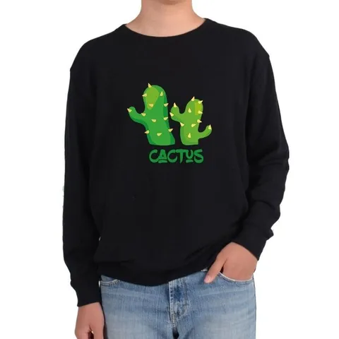 맨투맨 CACTUS 선인장 사막 인테리어 식물 사막속에그림 다양한 사이즈 (WFJCZRQ)