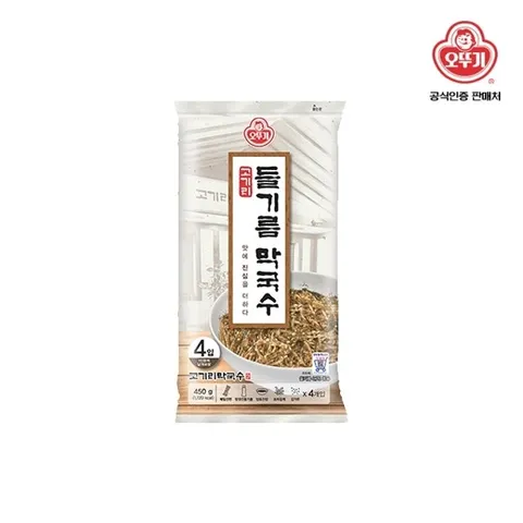 오뚜기 고기리 들기름 막국수 112.5g x 4입 x 2개