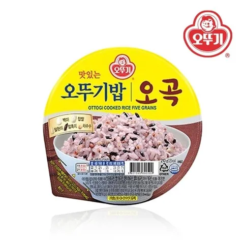 [오뚜기] 맛있는 오뚜기밥 오곡 210g x 18개