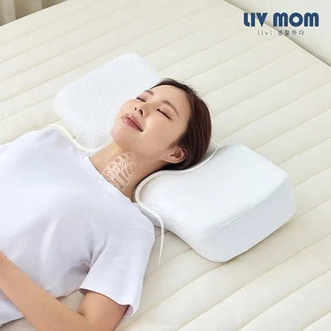 리브맘 오가닉 듀얼 C커브 메모리폼 진짜베개