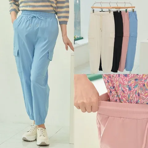 마미소 면카고조거바지 엄마옷 할머니옷 빅사이즈 4060 마담 중년여성 옷