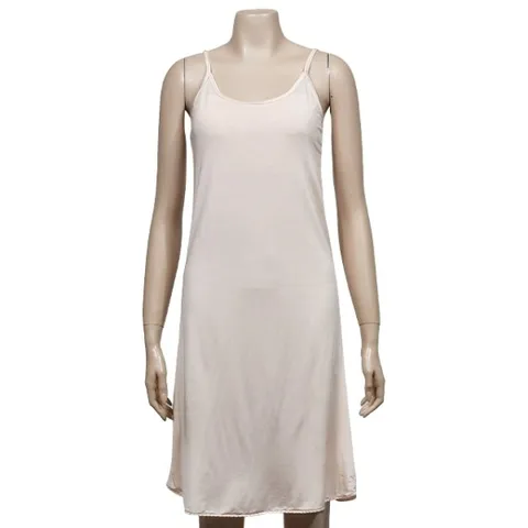 [스킨센스]인견 여성 롱 끈 탑 슬립 원피스