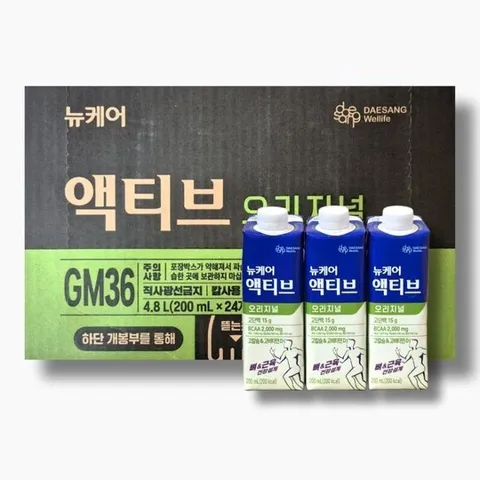 대상 뉴케어 액티브 오리지널 200ml 24팩 2박스 /wb