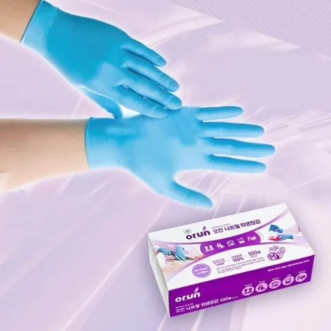 니트릴 위생장갑 100매입 대(L)