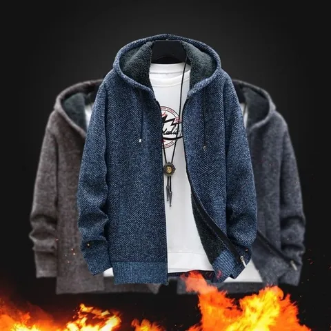 남자 기모 후드집업 오버핏 후드티 겨울 집업후드 (WFFUO73)