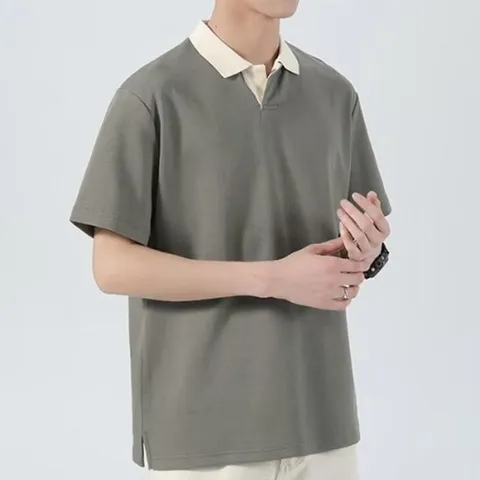 30대 카라티 휴가 20대 반팔카라티 여름 남자티셔츠 (WFHQS8Q)