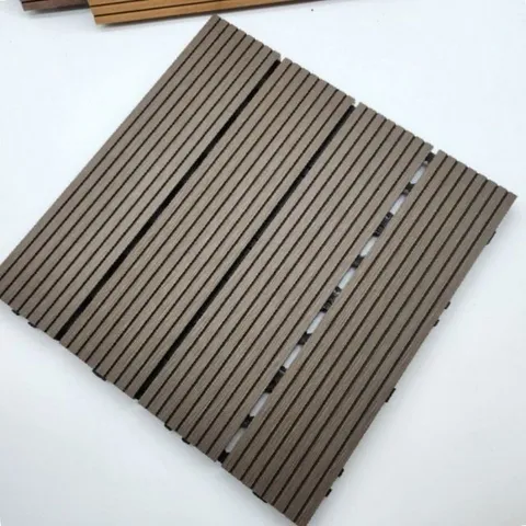 나무느낌타일 마루데크 우드st 조립식 데크타일 다크브라운 (WFJ148N)