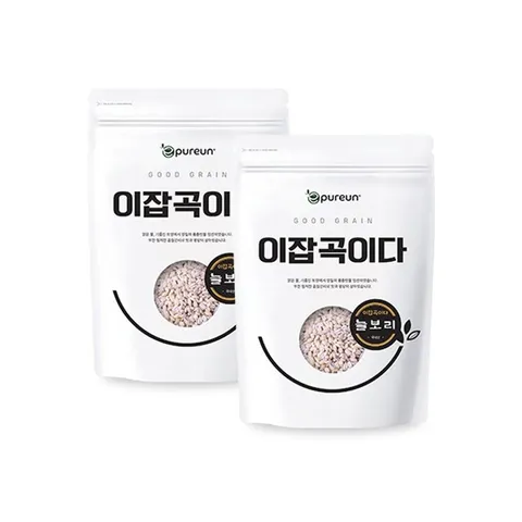 [이잡곡이다] 25년 국산 햇 늘보리 1kg x 2봉