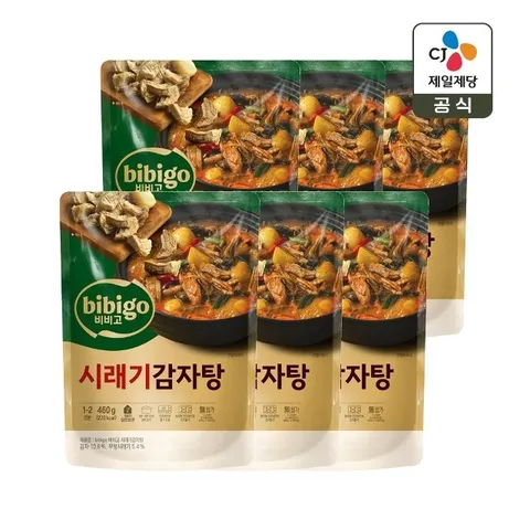 비비고 감자탕 460g x6개