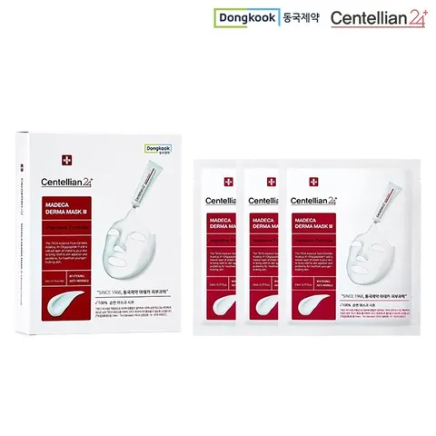 [1억장 판매기념 ]동국제약 더마마스크팩 1박스 + 1매입 3개