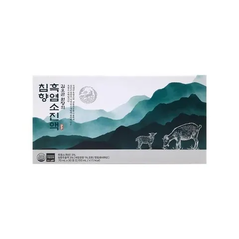 김오곤원장의 흑염소진액 침향 70ml x 30포 x 1박스
