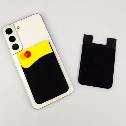 부착형 휴대폰 카드 지갑 블랙 스마트폰 카드 포켓 (WFHI6GH)