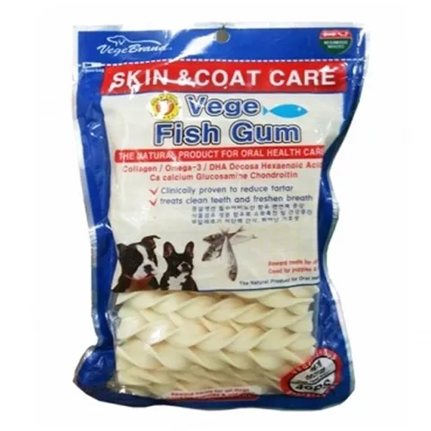 강아지 꽈배기 대구 생선껌 40개입 1P 치석관리 개껌 (WFG1L9M)