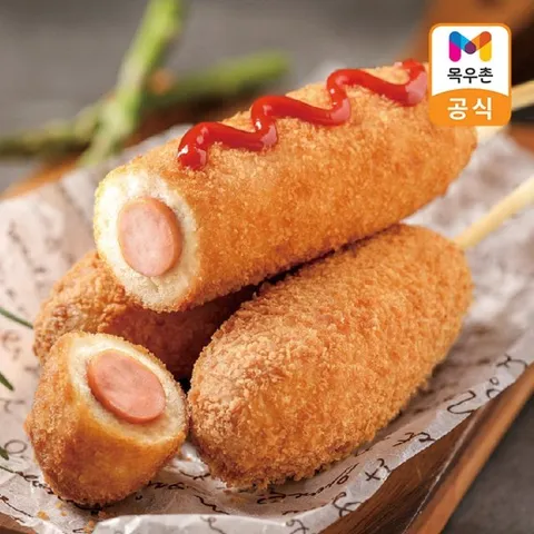 목우촌 프라임 크리스피 핫도그 6입