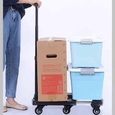 고품질 멀티 폴딩 카트 높이 조절 가능 대용량 수납 캠핑용카트 (WFFUD43)