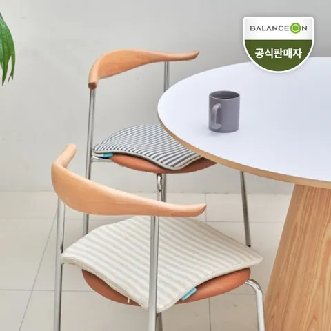[밸런스온] 기능성 디자인 베타젤 리빙시트 방석 M (4color)