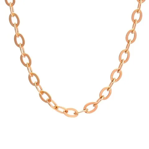 [비앤비골드] 18K 심플 모줄 체인목걸이 NPN25327