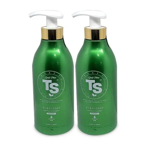 TS 골드플러스 티에스 샴푸 무향 500g 두피케어 2개 Ss