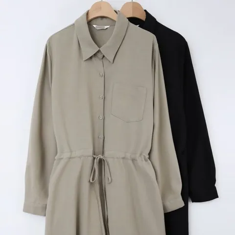 408S553S 중년 시크끈리본벨티드원피스 빅 (WFK1D4I)