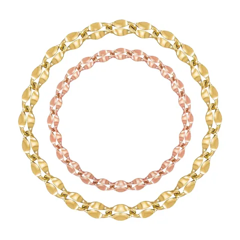 [니지쥬얼리] 14K GOLD 럭스볼드라인 반지