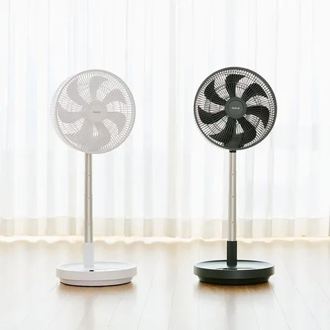 보국 에어젯  BLDC 스마트 무선폴딩팬 1+1