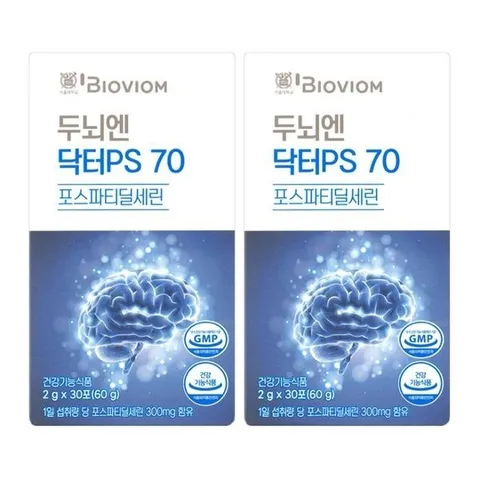 위바이옴 두뇌엔 닥터PS 70 2g x 30포 2박스 -SDL-
