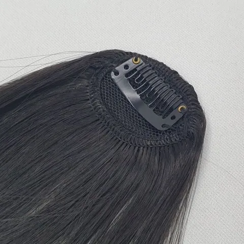 시스루뱅 앞머리 부분가발 블랙 앞머리가발 부분가발 (WFHNDGQ)