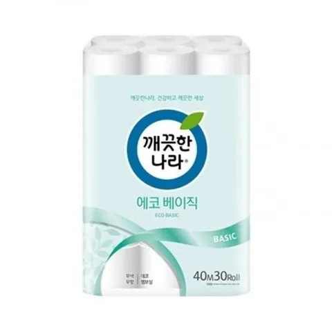 30m 두루마리 화장지 롤 휴지 화장실 선물 경제형 (WFILQ9M)
